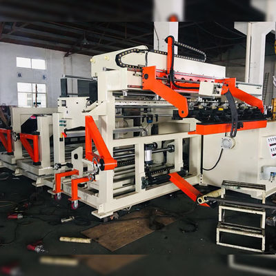 Cast Resin LV Transformer Foil Winding Machine Chiều rộng 1000mm Dải lá
