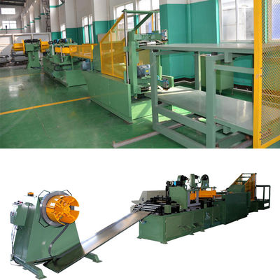Tự động cắt thép silic theo chiều dài làm lõi sắt biến áp