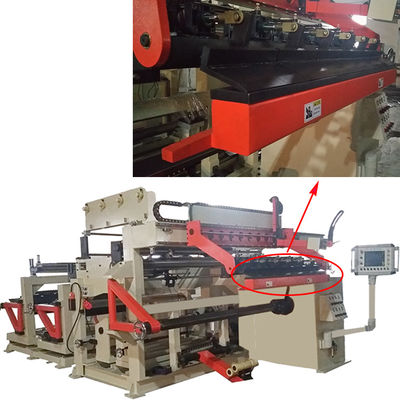 Chiều rộng 1000mm Máy lá gió Máy cuộn lá biến áp khô 0 - 20 vòng / phút