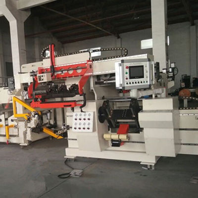 Máy cuộn lá đồng phản ứng tự động hóa cao với hai mâm cặp