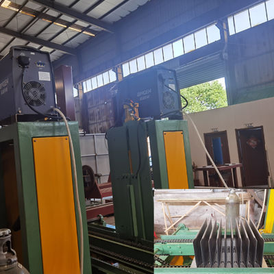 Máy tạo hình vây sóng BWX1300-400 có chiều rộng vây 300 - 1300mm