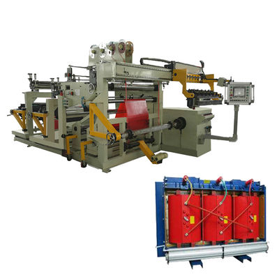 Máy cuộn giấy biến áp khô hai lớp máy cuộn giấy đồng