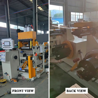 Máy cuộn giấy biến áp khô tự động áp suất lạnh hàn giấy cuộn