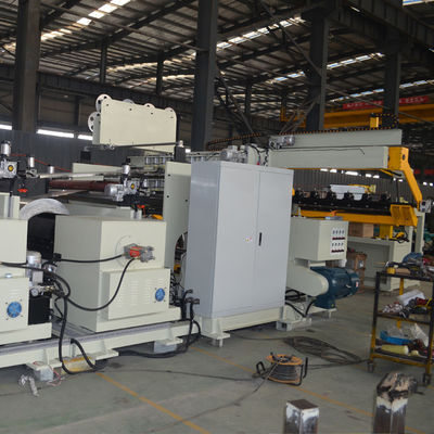 Máy cuộn giấy đồng 2 lớp