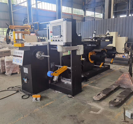 Máy cuộn dây tự động Máy cuộn tấm cuộn băng đồng