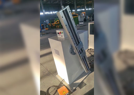 Máy cuộn cuộn cuộn dây bán tự động với sức mạnh xoay 5,5kw và đường kính cuộn lớn 1500mm