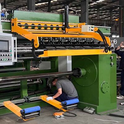 Máy quấn lá biến áp 30kW có động cơ quấn với tốc độ điều chỉnh lên đến 16 vòng/phút cho dây dẫn đồng hoặc nhôm