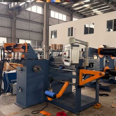 Máy quấn lá đồng biến áp hàn TIG với độ dày lá đồng 0.2-2.0mm và công suất quấn 11kw cho sản xuất biến áp