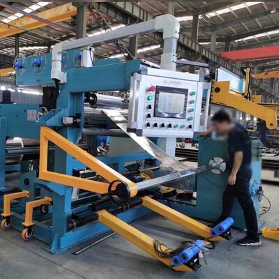 Máy cuộn giấy biến áp với công suất cuộn 22kW, phạm vi tốc độ 0-18 rpm và 2 bộ thiết bị tháo lỏng cho cuộn chính xác