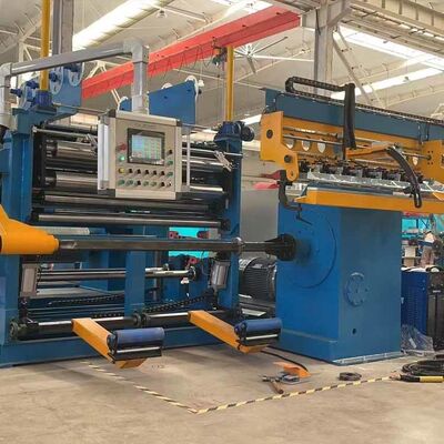 Máy cuộn giấy biến áp với tốc độ từ 0 đến 16 vòng / phút và kiểm soát căng khí cho giấy đồng và nhôm với bảo hành 12 tháng