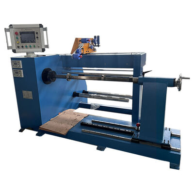 Máy cuộn dây tự động có chiều rộng cuộn dây 800mm cho dây đồng và nhôm (dẹt/tròn)