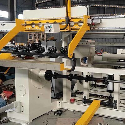Máy cuộn giấy biến áp với hai mảnh decoiler, hàn TIG và công suất cuộn 22kw để xử lý vật liệu hiệu quả
