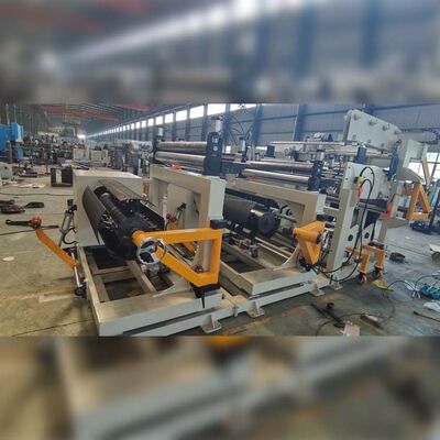 Máy cuộn nhựa biến áp với công suất cuộn 22kw, chế độ hàn TIG và hai máy tháo cuộn để sản xuất hiệu quả