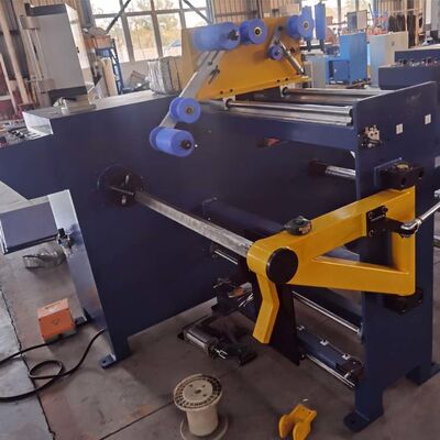 Máy cuộn dây cuộn dây tự động với chiều rộng cuộn tối đa 600mm, Servo Motor 0,75KW và đường kính dây Ø0,3-5,0mm
