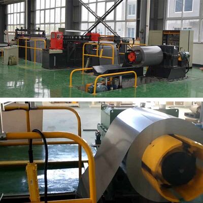 Máy cắt thép silic tự động với tốc độ 120 m/min, độ chính xác ±0,10 mm và 6 bộ máy cắt