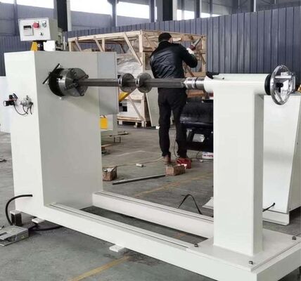 Máy cuộn dây biến áp bán tự động có công suất 2000kg và bộ đếm vòng quay kỹ thuật số