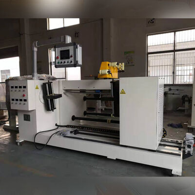 ZPX1000 Máy cuộn cuộn cuộn cuộn tự động với điều khiển PLC với chiều rộng cuộn tối đa 1000mm và động cơ chuck kép cho cuộn lò phản ứng