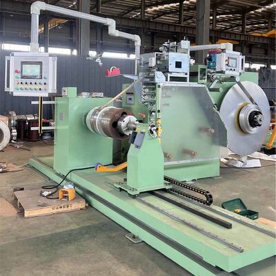 Máy cuộn nhựa HV tự động với tốc độ 200 vòng / phút, trọng lượng cuộn tối đa 1500 kg và đơn vị hàn TIG