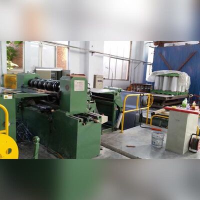 Máy cắt thép silic chính xác cao với độ chính xác cắt ± 0,1mm 120 m/min Tốc độ cho ăn và 5000 kg Capacity Coil Weight