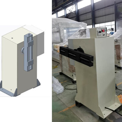 Máy cuộn cuộn cuộn dây bán tự động với khuôn có thể điều chỉnh, công suất cuộn 3KW và tốc độ cuộn 200 RPM