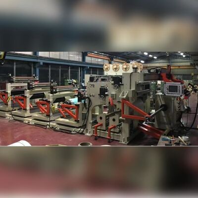 Máy cuộn giấy đồng 4 lớp đồng bộ hiệu quả cao với động cơ công suất cao 30KW và hàn TIG chính xác