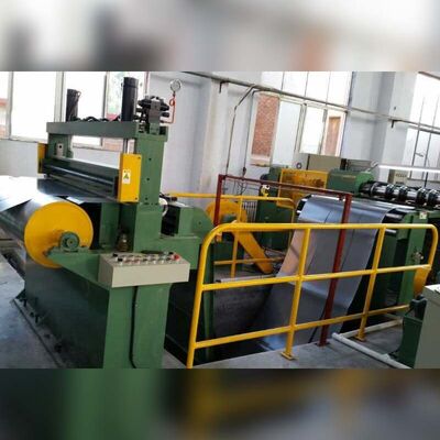 ZJX1250 Máy cắt lõi tự động với tốc độ cấp 120m / phút ± 0,1mm Độ chính xác cắt cho tấm thép silicon