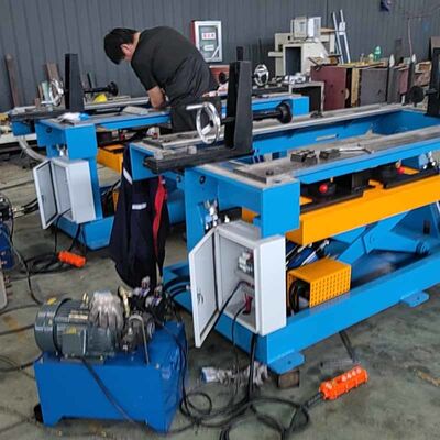 ZPT-3T Hydraulic Amorphous Transformer Core Stacking Table với dung lượng 3000kg và chức năng xoay 90 ° Được cung cấp bởi động cơ 2,2KW