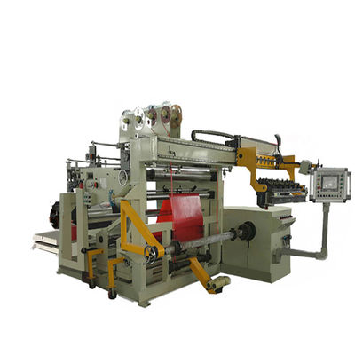 Máy cuộn màng đồng biến áp nhựa Máy cuộn dây 600mm Chiều rộng dải quấn