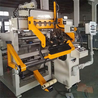 Máy cuộn màng đồng biến áp nhựa Máy cuộn dây 600mm Chiều rộng dải quấn