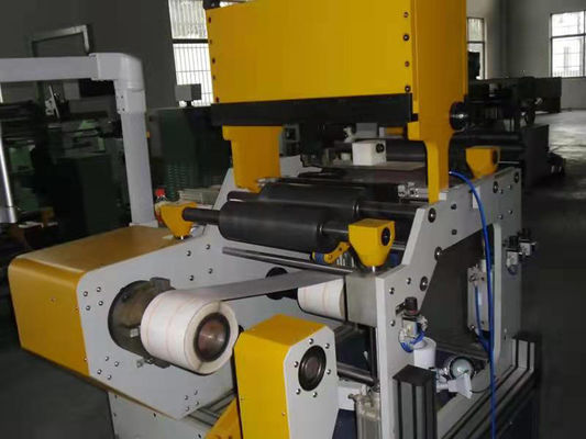 Máy cuộn lá biến áp dải đồng chiều rộng 300mm Máy hàn áp suất lạnh