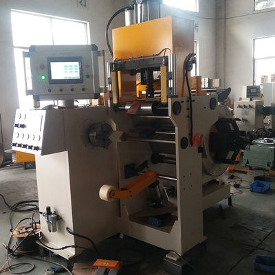 Máy cuộn lá biến áp hàn nguội Máy cuộn lá đồng chiều rộng 200mm