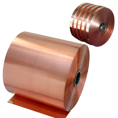Làm bằng nhựa đúc Máy biến áp cuộn lá kim loại OFC Cuộn lá đồng nguyên chất 1000mm